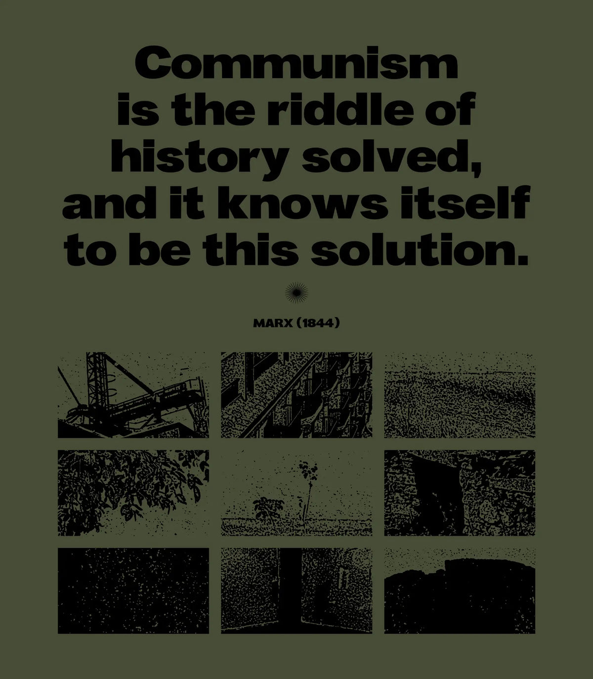 Karl Marx Quote Design